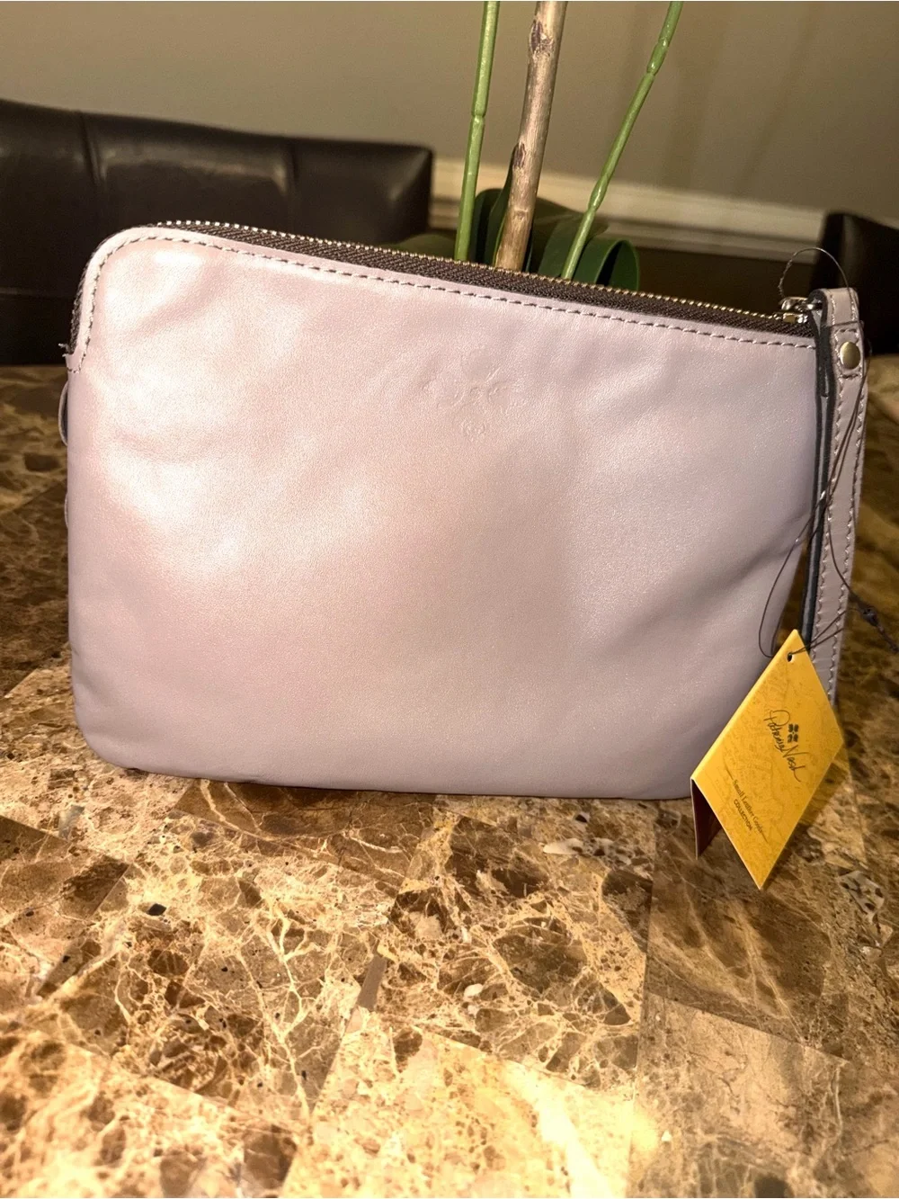 Patricia Nash Galina Petals Leather Crossbody with Unbranded Flower Mini Bag